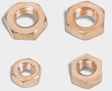 Brass nuts Brass hex nuts Brass full nuts lock nuts